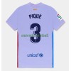 Maillot de Supporter FC Barcelone Gerard Pique 3 Extérieur 2021-22 Pour Homme